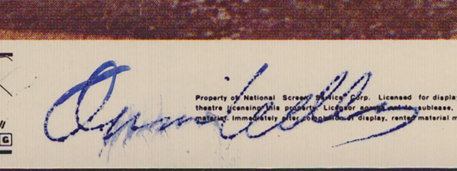 Orson Welles — ORSON WELLES - PHOTOGRAPH SIGNED, image 2