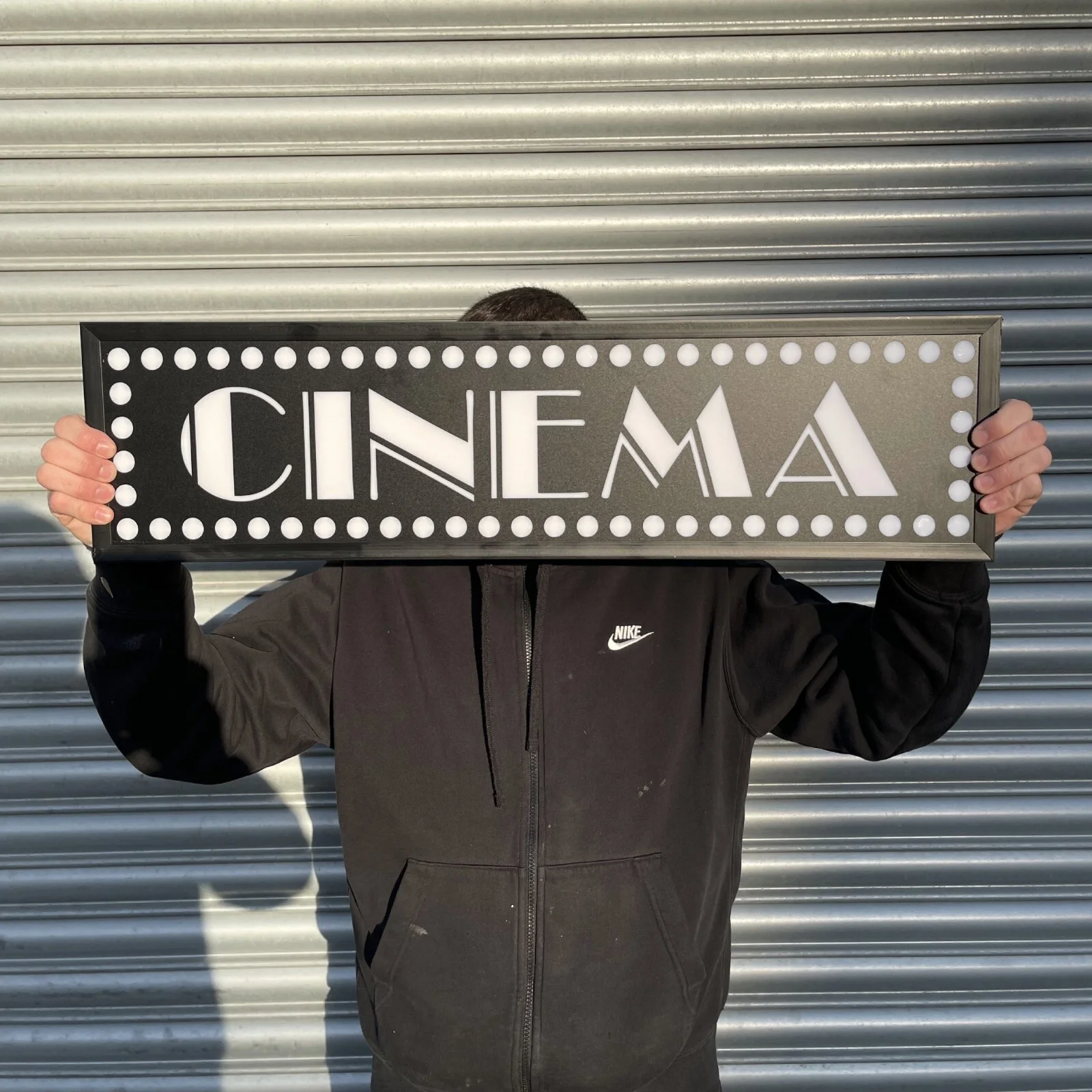 THX Illuminated lightbox led sign home cinema movie theatre room digital, изображение 5