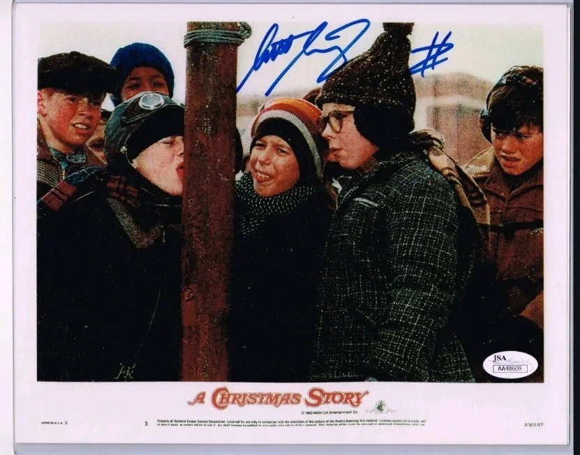 Billingsley, Schwartz, Petrella, Ward, Anaya, Moore — A Christmas Story Cast Signed 8x10 Photo Lot (6) Billingsley Schwartz Ward...JSA, изображение 2