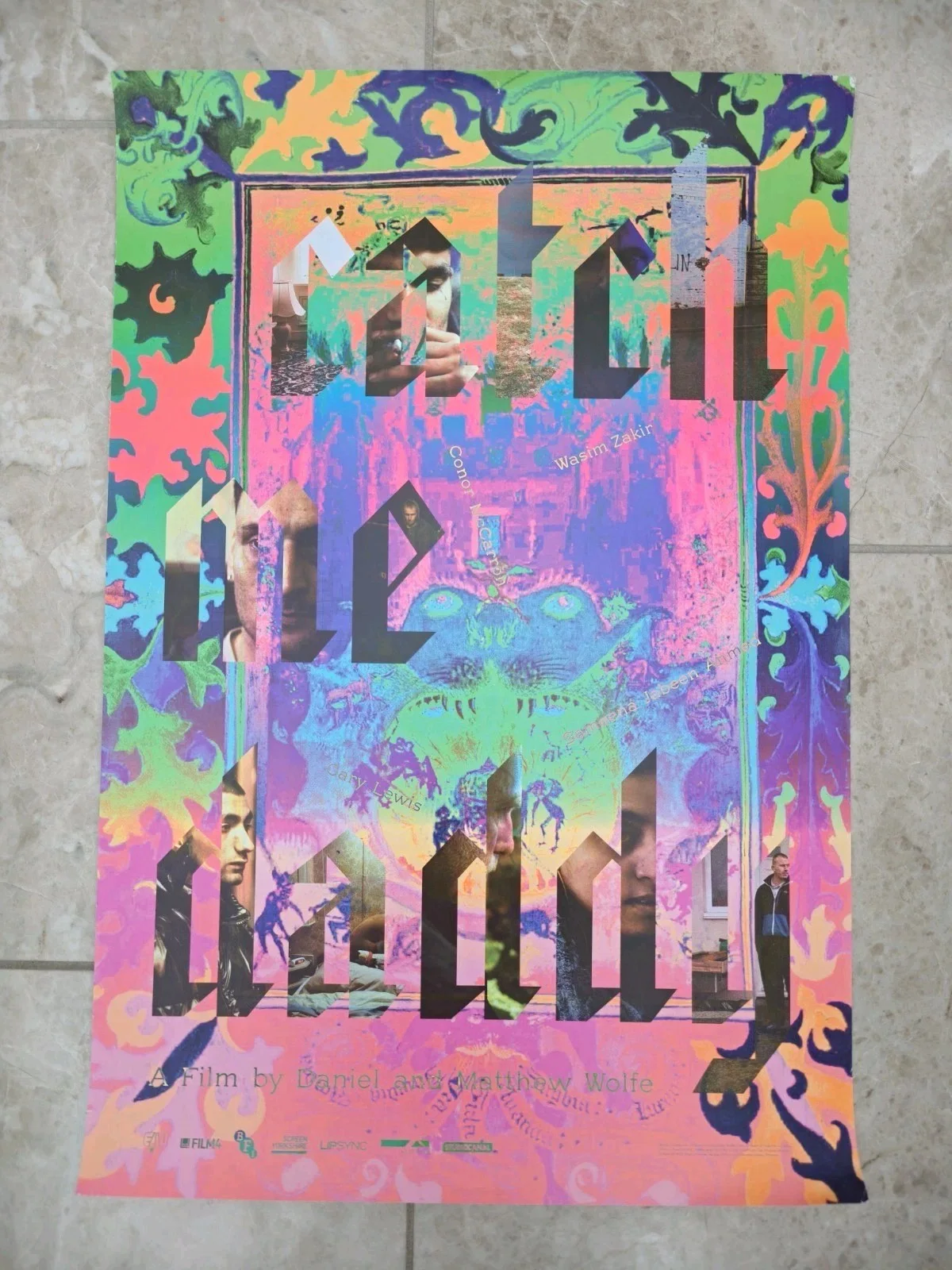 Catch Me Daddy Movie Promotional Poster Studiocanal 2014 Daniel Wolfe UK Rare, изображение 2