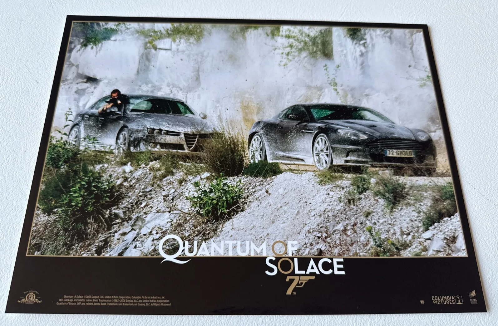 Quantum of Solace – French Lobby Cards x8 + Original Envelope – James Bond, image 4