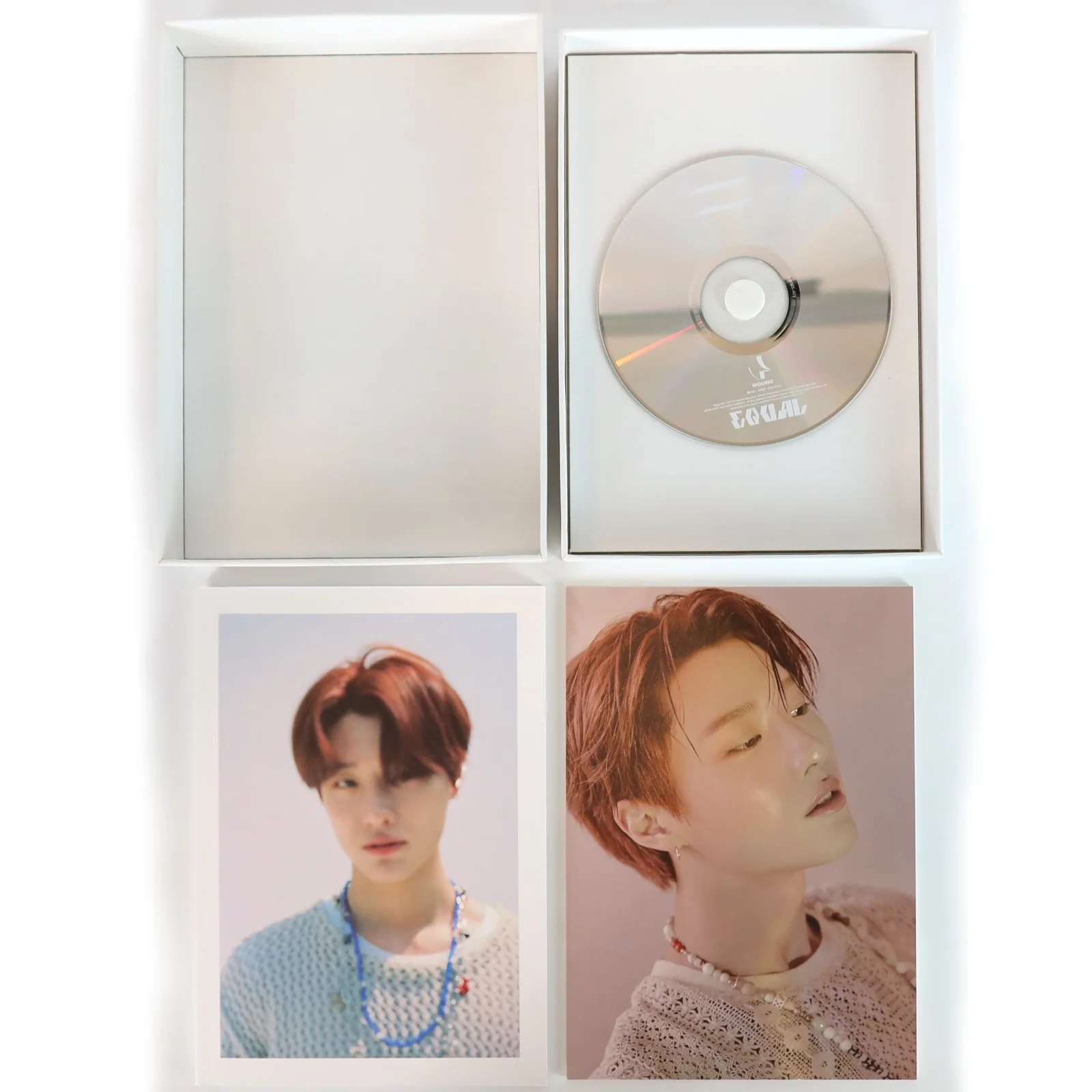 Woodz - Equal [Earth Ver.] Signed Autographed CD Album Promo K-Pop 2020, image 2