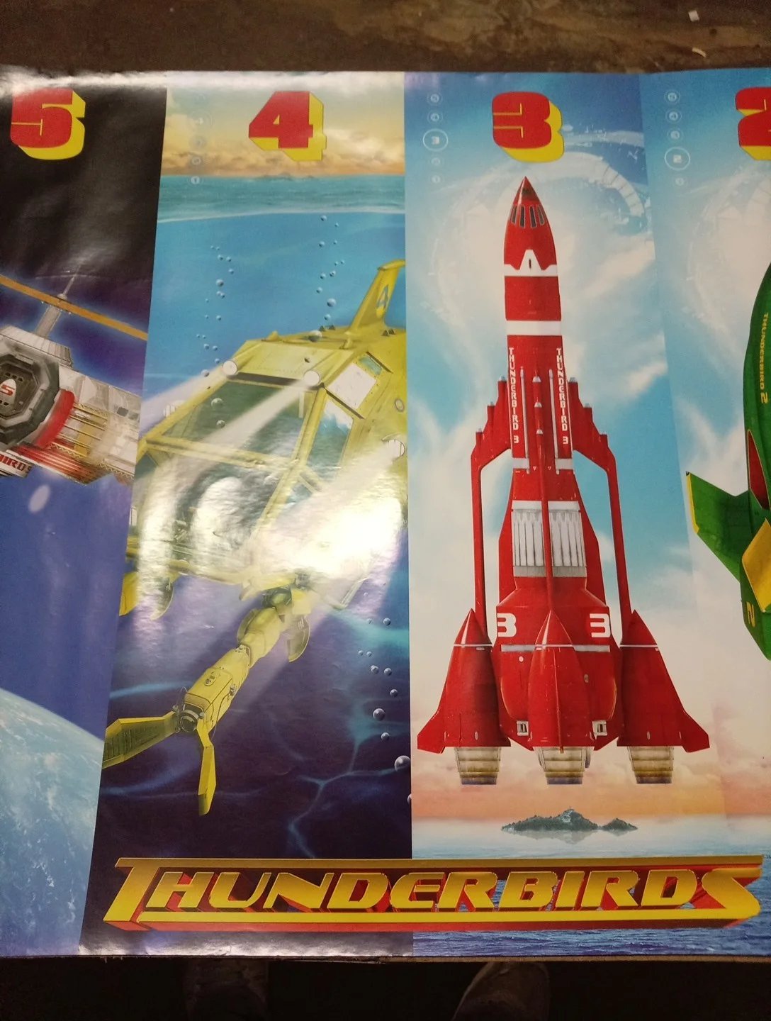 Thunderbirds Poster 2000s, image 3