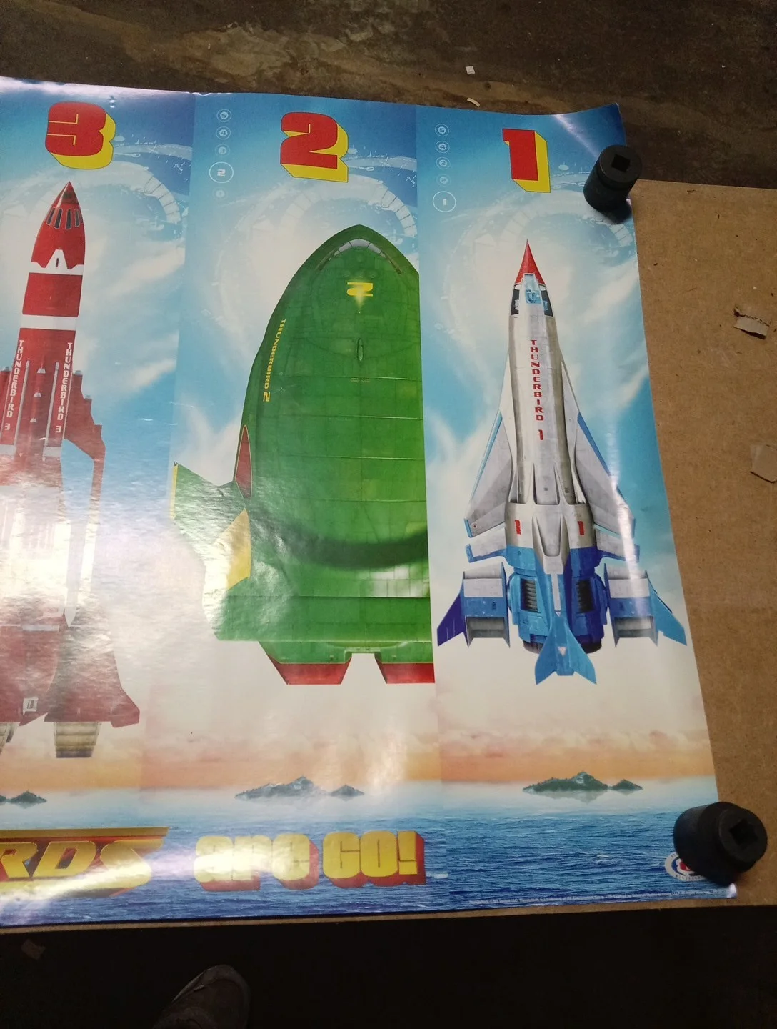 Thunderbirds Poster 2000s, image 4