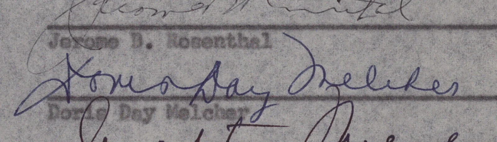 Doris Day, Martin Melcher, Kirk Douglas — DORIS DAY - DOCUMENT SIGNED 10/22/1958 WITH CO-SIGNERS, image 3