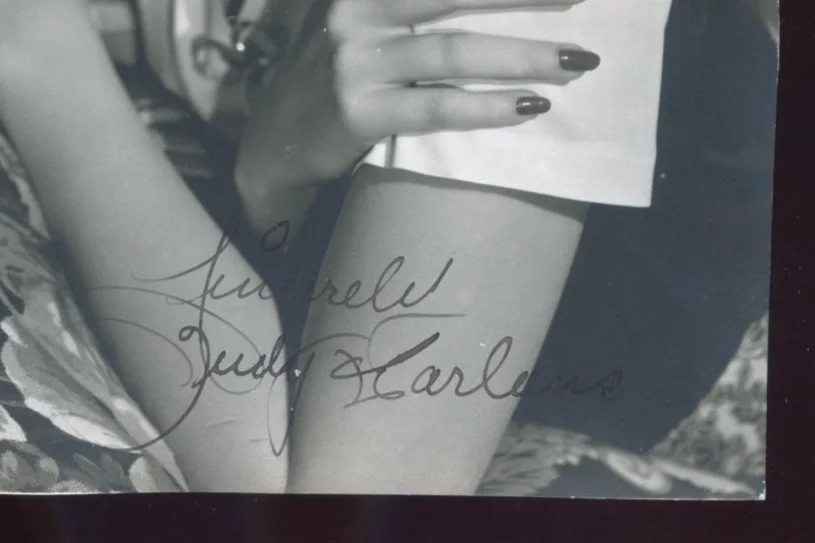 1939 Signed JUDY GARLAND Autographed Wizard Of Oz, image 2