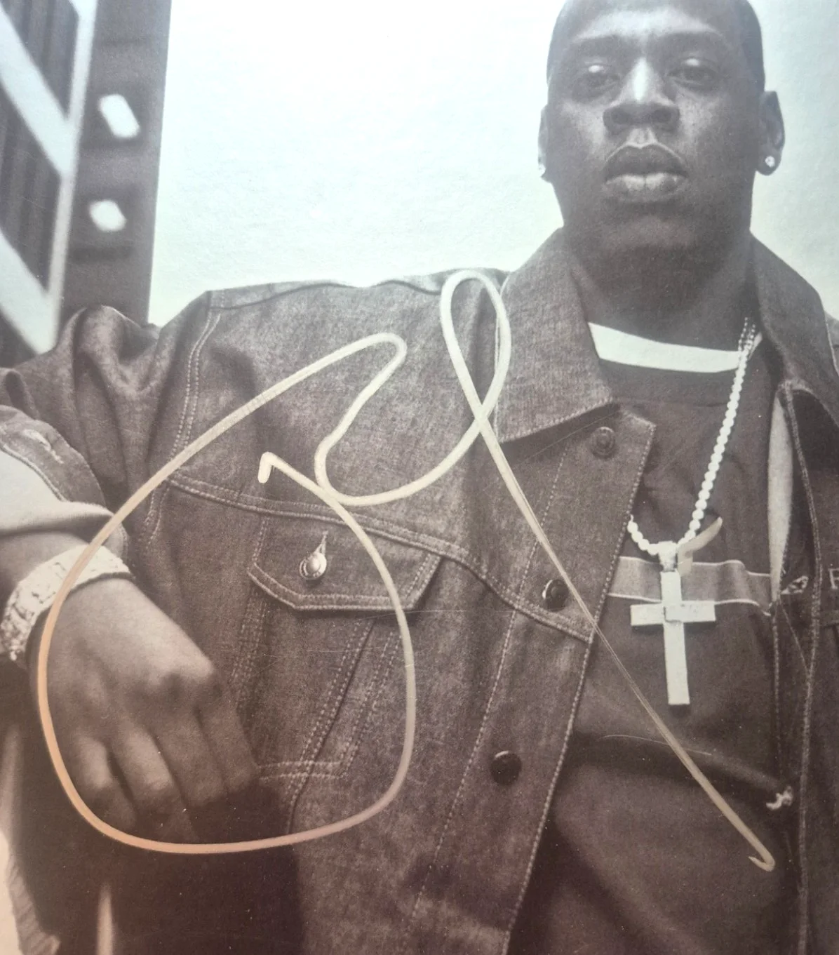 JAY-Z — JAY-Z SIGNED AUTOGRAPH LIFE AND TIME OF SEAN CARTER VOL 3 ALBUM VINYL PSA COA, изображение 2