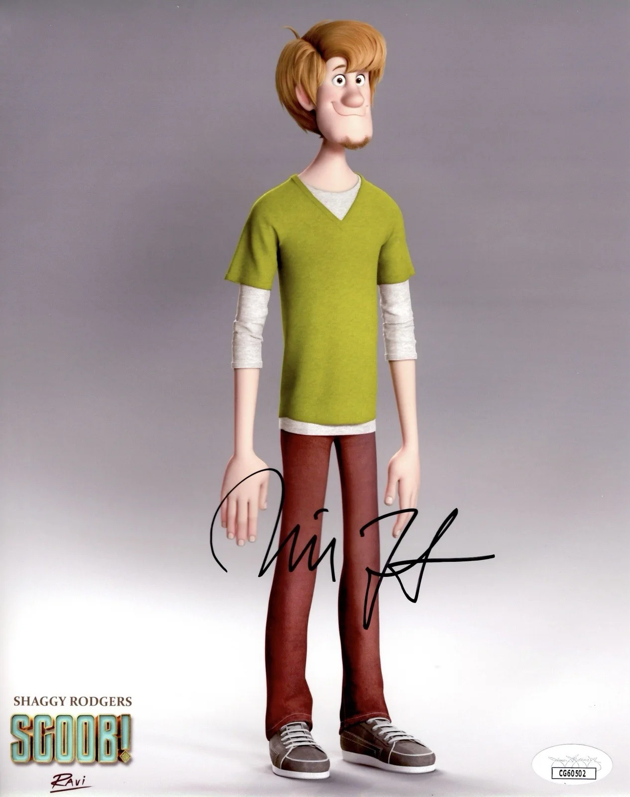 Will Forte — Will Forte Signed 8x10 Photo Scooby Doo Shaggy Rodgers Autographed JSA COA