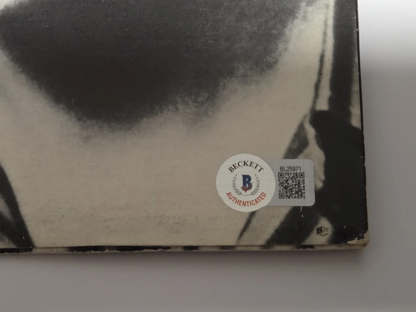 GENESIS PETER GABRIEL signed autographed "MELT" (GERMAN) LP RECORD BECKETT (BAS), image 5