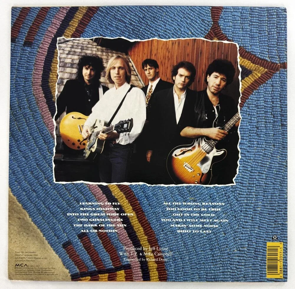 Tom Petty — Tom Petty Signed Autograph Album Vinyl Record - Into the Great Wide Open JSA COA, image 2