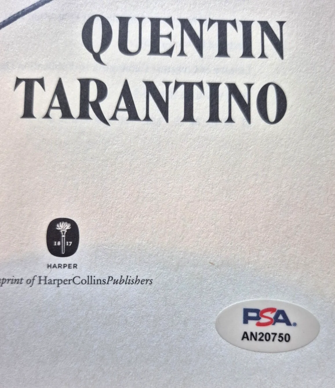 Quentin Tarantino — QUENTIN TARANTINO SIGNED AUTOGRAPHED ONCE UPON A TIME IN HOLLYWOOD BOOK PSA COA, изображение 4