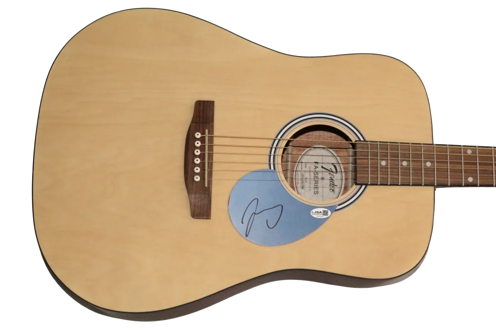 Jonny Buckland — Jonny Buckland Coldplay Signed Autograph Fender Guitar - Viva la Vida w/ JSA COA