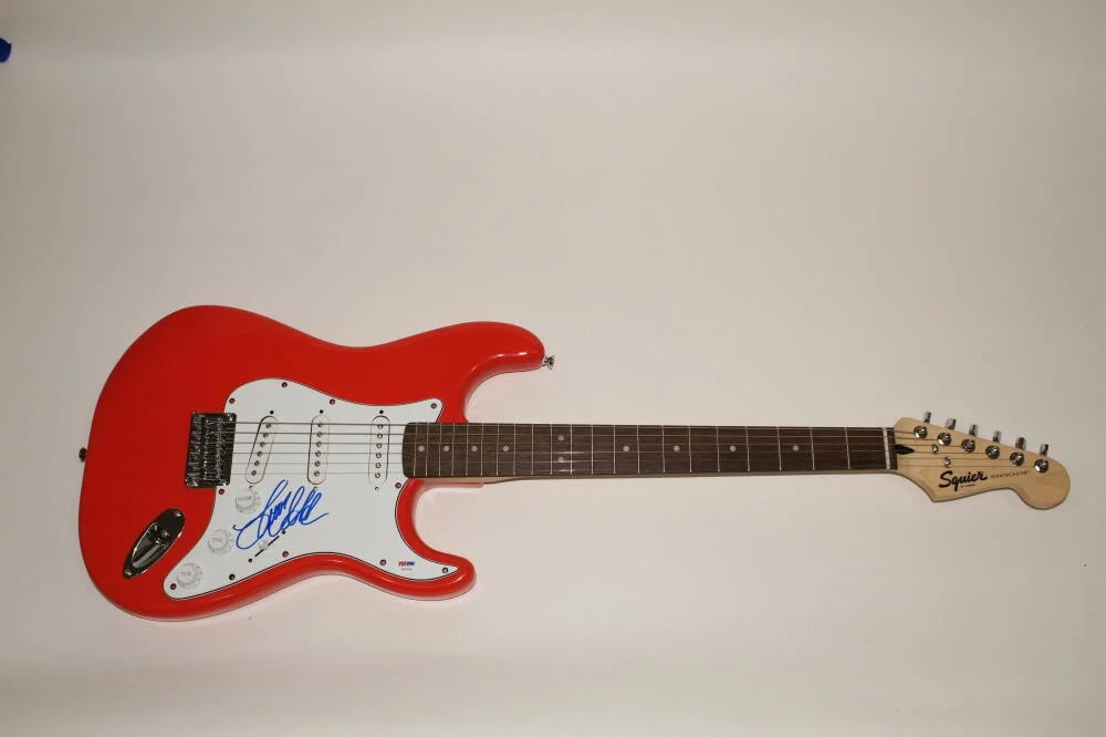 Jason Aldean — JASON ALDEAN SIGNED AUTOGRAPH FENDER BRAND ELECTRIC GUITAR - MY KINDA PARTY PSA, изображение 2