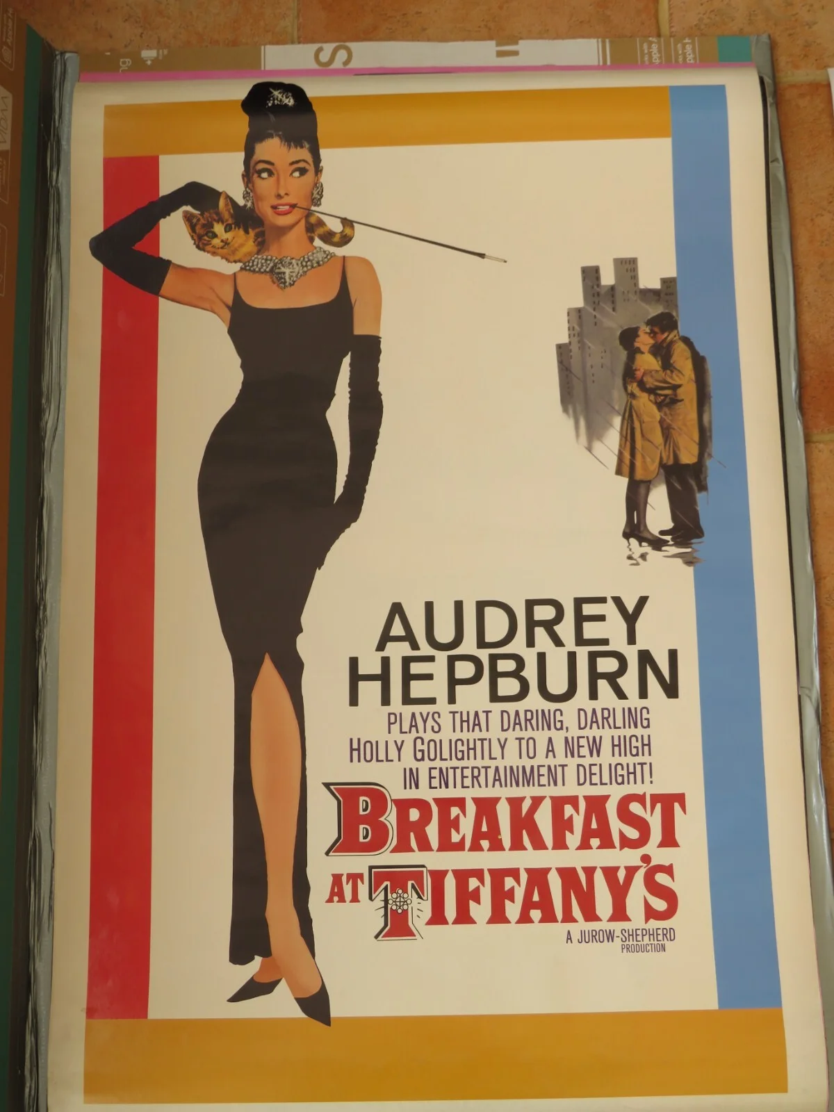 AUDEY HEPBURN BREAKFAST AT TIFFANY'S FULL COLOUR CIRCA 2005 POSTER LARGE POSTER, image 2