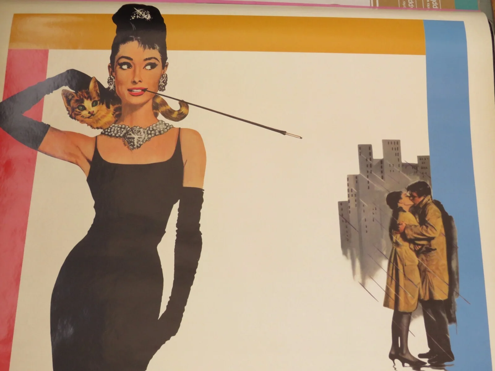 AUDEY HEPBURN BREAKFAST AT TIFFANY'S FULL COLOUR CIRCA 2005 POSTER LARGE POSTER, image 4