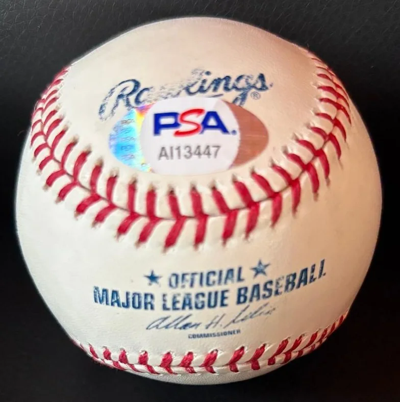 Tom Berenger — TOM BERENGER SIGNED AUTOGRAPH RAWLINGS BASEBALL MAJOR LEAGUE CHEERS PLATOON PSA, изображение 4