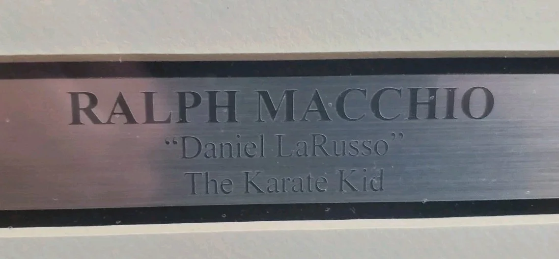 Ralph Macchio — NICE FRAMED & MATTED Ralph Macchio Autographed 11x14 Photo "Karate Kid" JSA COA, изображение 4
