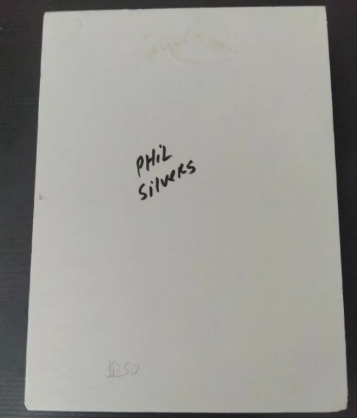 Phil Silvers — Phil Silvers Hand Signed Autograph Photo, image 2