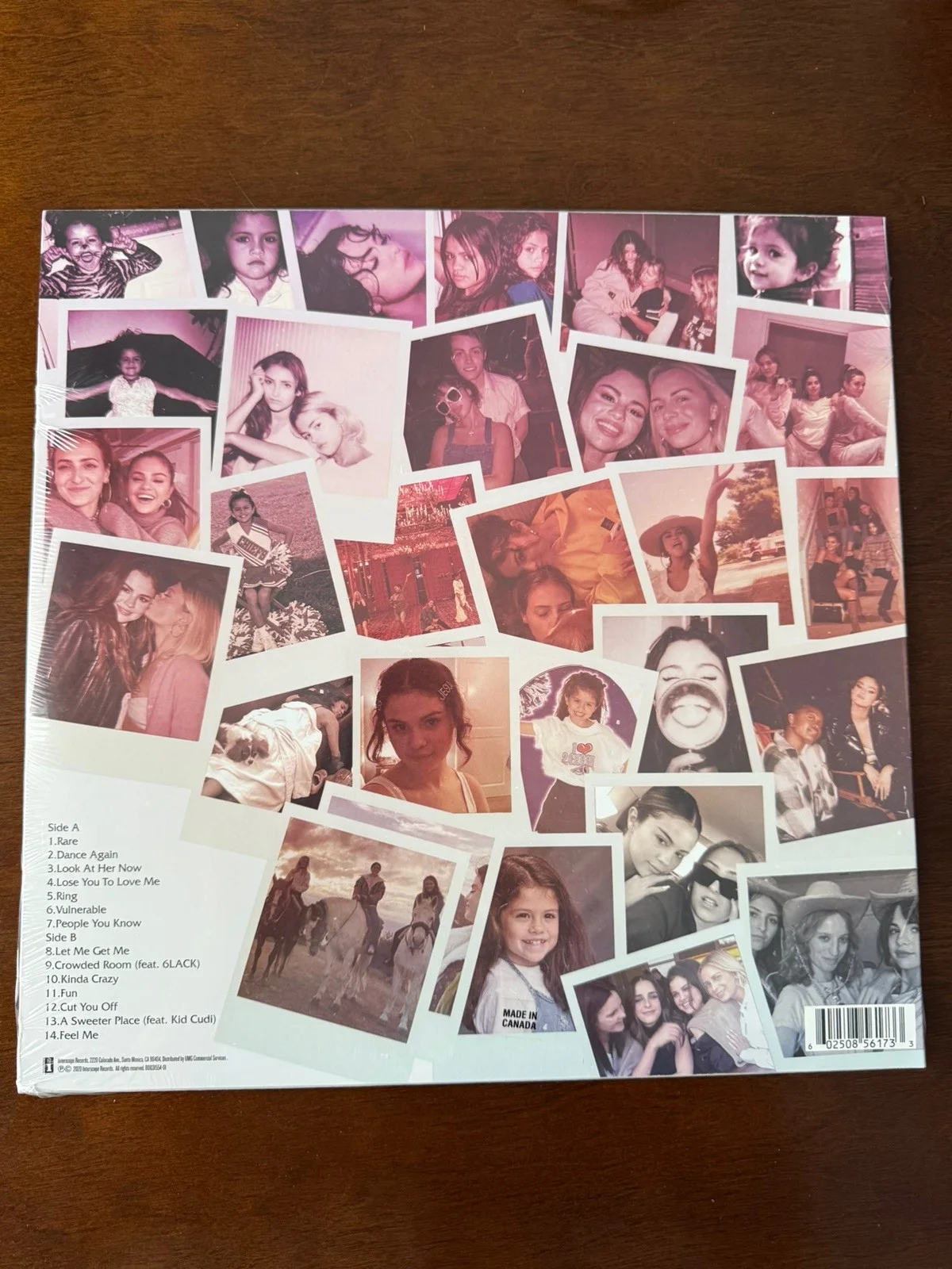 New Sealed Selena Gomez “Rare” Vinyl w/ Hand Signed Lithograph, изображение 2