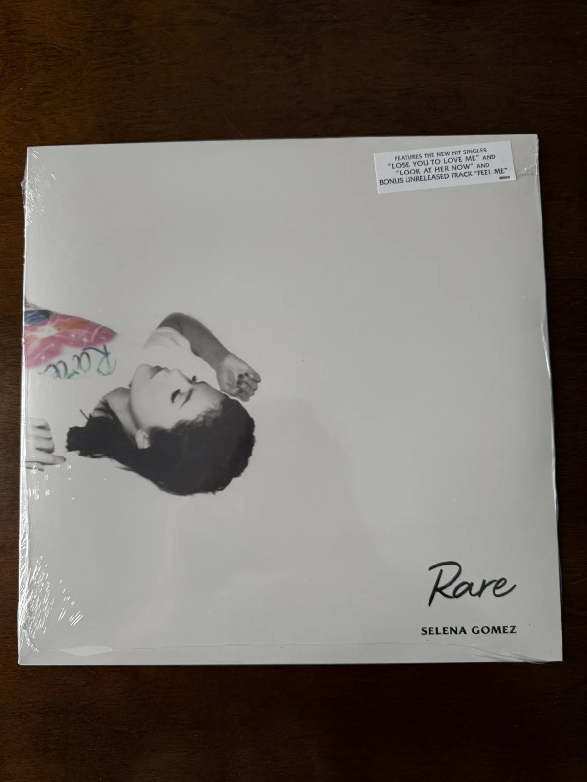 New Sealed Selena Gomez “Rare” Vinyl w/ Hand Signed Lithograph, изображение 3