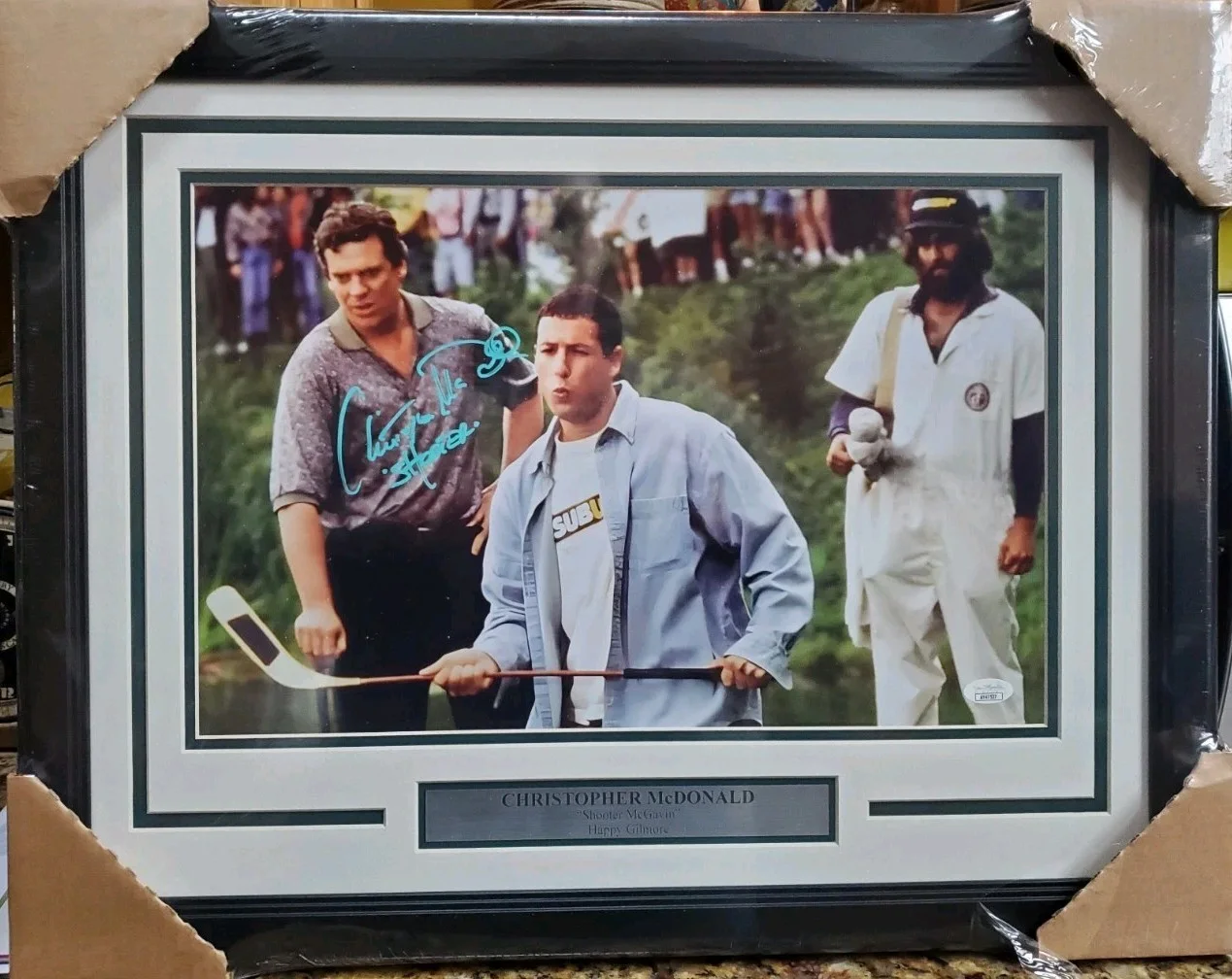 Christopher McDonald — NICE FRAMED 11x17 Christopher McDonald Autographed JSA Photo "Happy Gilmore"