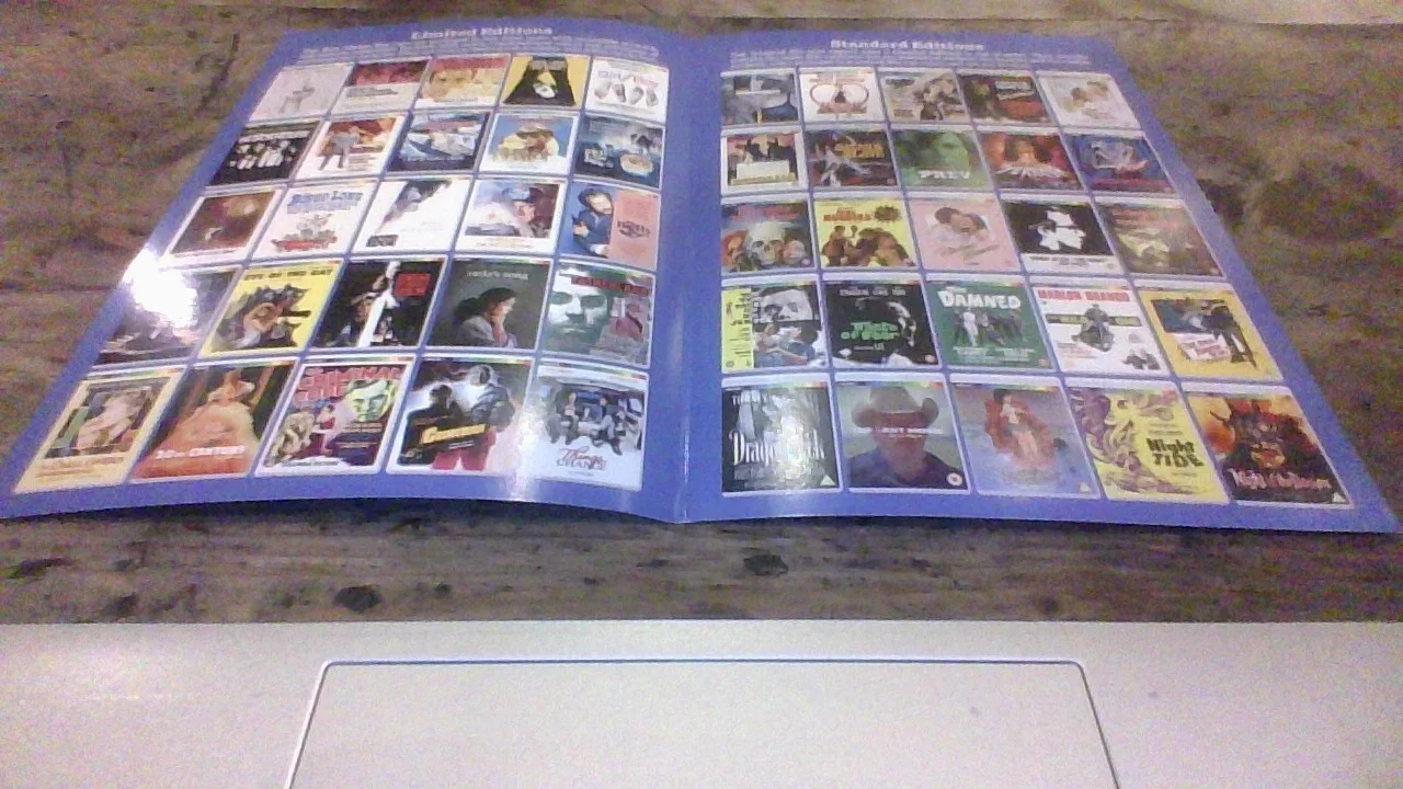 INDICATOR UK BLU-RAY PROMO CATALOGUES 2021-2023 COLD EYES OF FEAR HAMMER HORROR, image 5