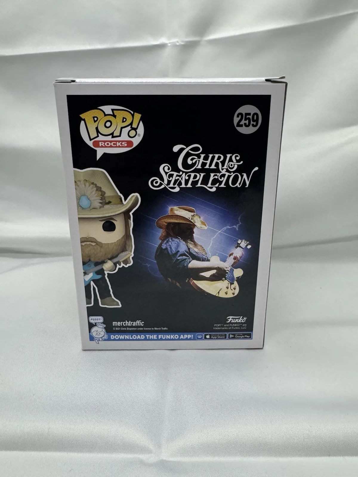 Chris Stapleton Signed Autograph Funko Pop Country Star #259 Beckett COA, image 3