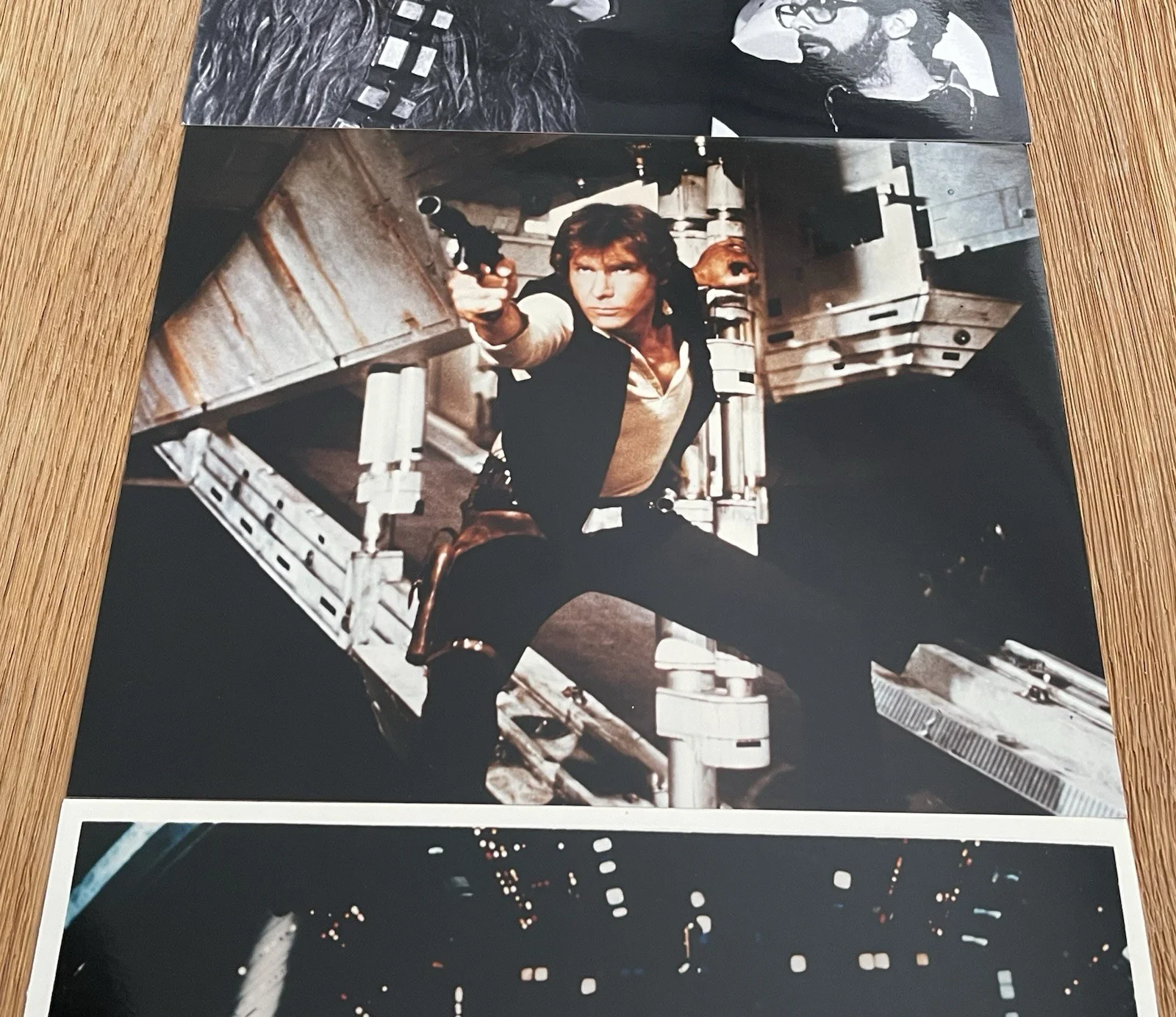 Lot of 3 Star Wars Han Solo Harrison Ford George Lucas 10 X 8 Photographs, изображение 3