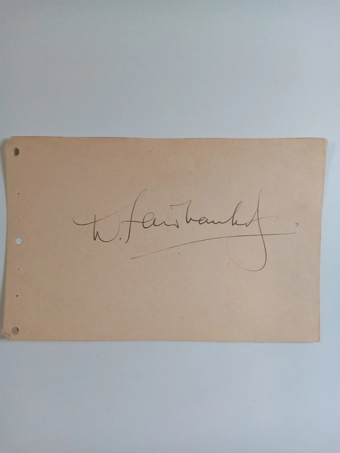 Douglas Fairbanks Jr — Douglas Fairbanks Jr Signed Cut JSA COA Autograph Hollywood Actor -1 #, изображение 2