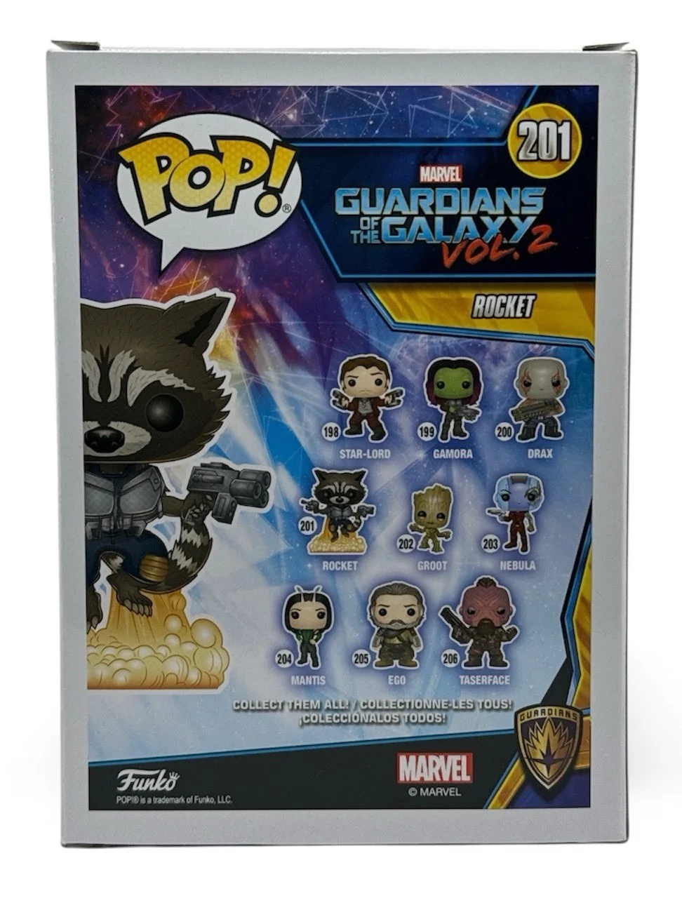Bradley Cooper — Bradley Cooper Signed Guardians of the Galaxy Rocket Funko Pop with Beckett COA, image 2