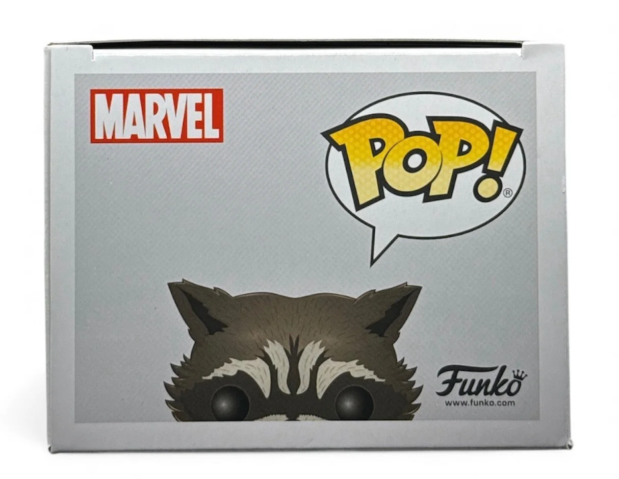 Bradley Cooper — Bradley Cooper Signed Guardians of the Galaxy Rocket Funko Pop with Beckett COA, image 4