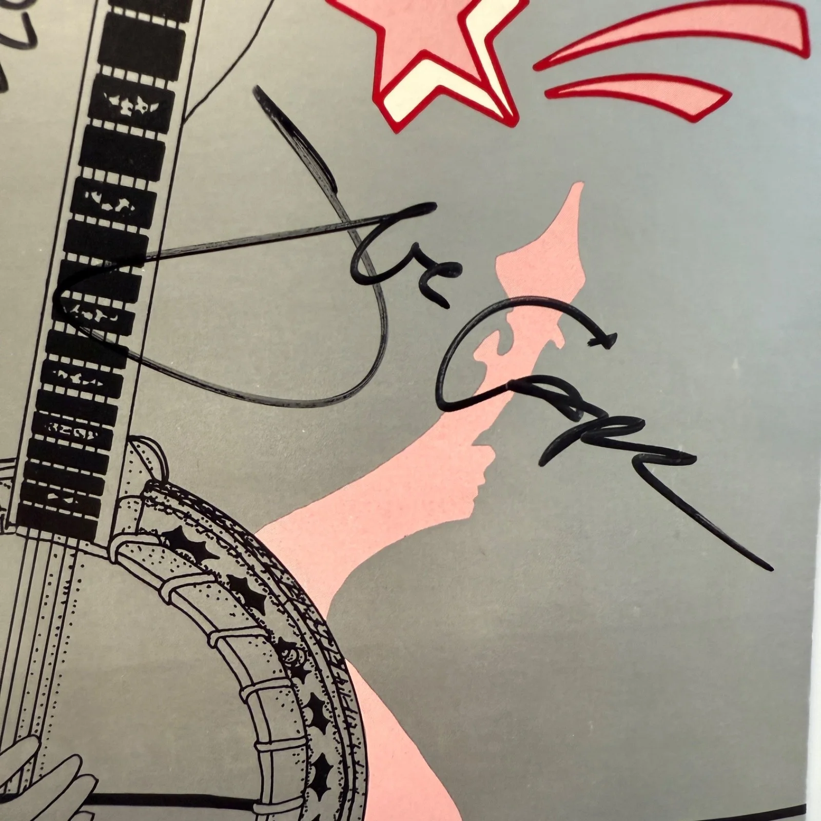 COUNTRY GAZETTE "Tonight!" AUTOGRAPHED BY ALAN MUNDE + 1 more FF 383 Flying Fish, image 3