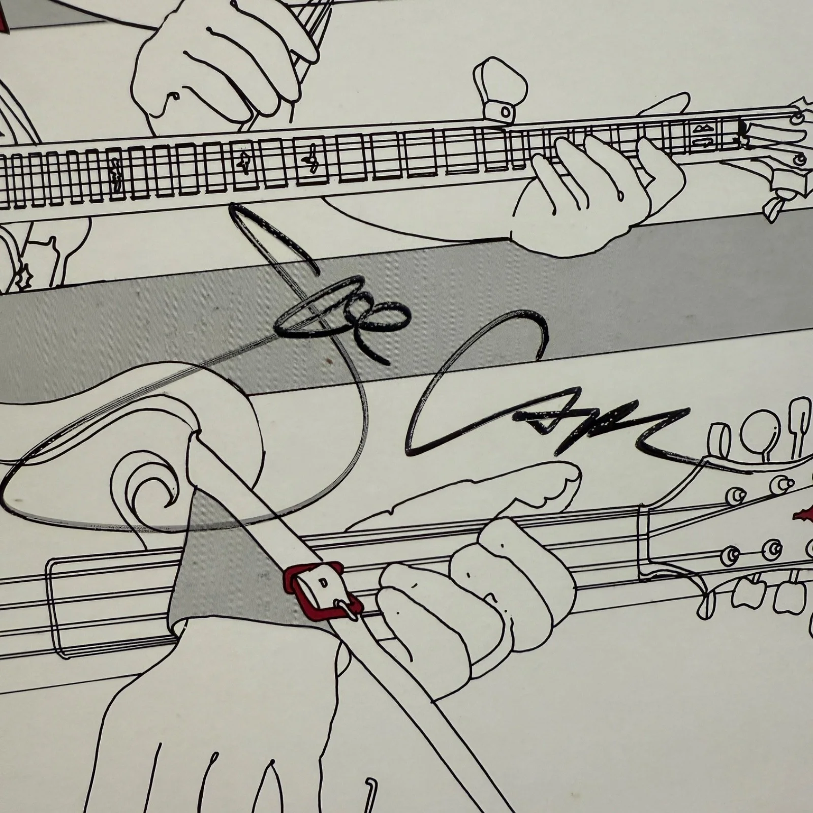 COUNTRY GAZETTE "Strictly Instrumental" AUTOGRAPHED BY ALAN MUNDE + 1 FF 446 NM!, изображение 3
