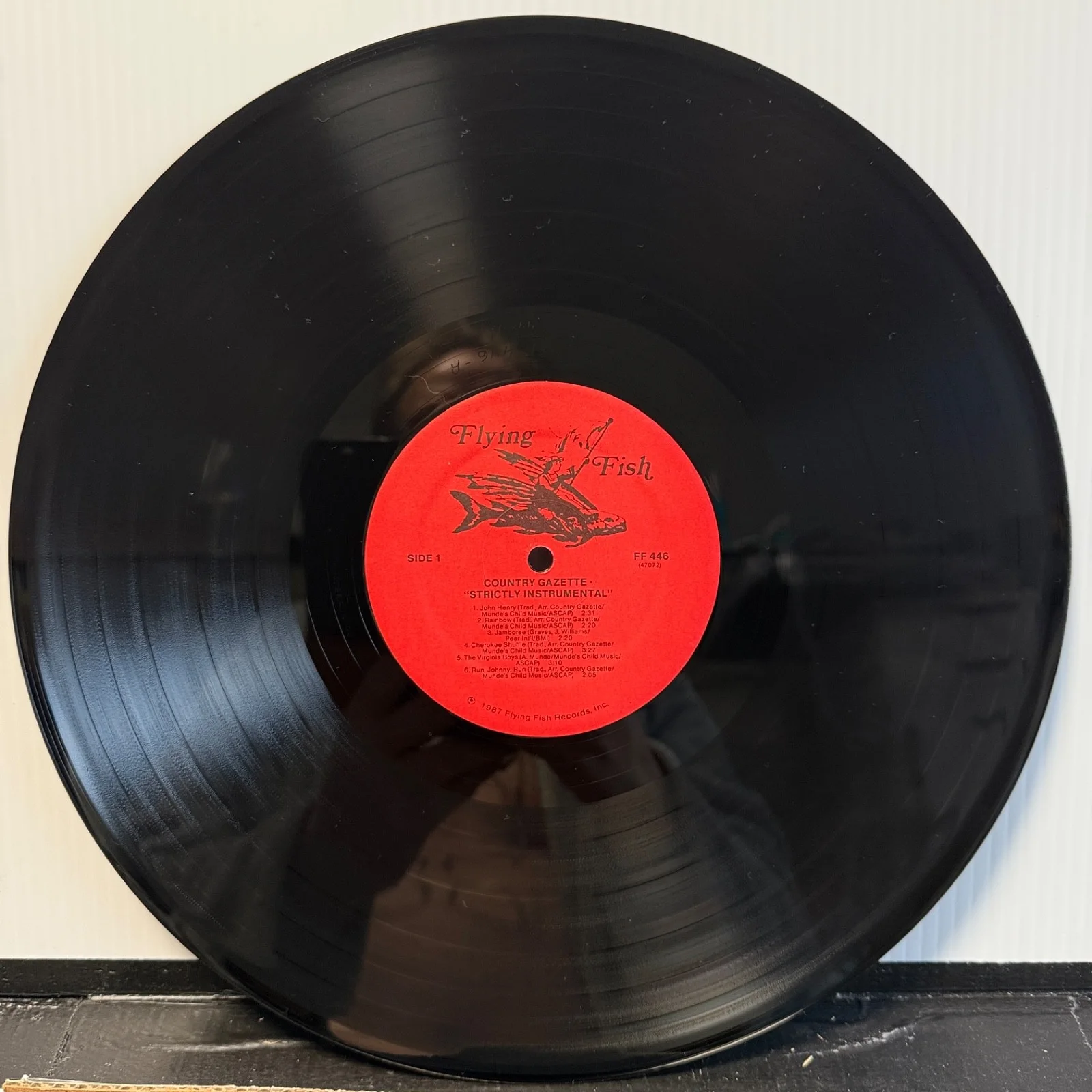 COUNTRY GAZETTE "Strictly Instrumental" AUTOGRAPHED BY ALAN MUNDE + 1 FF 446 NM!, изображение 5