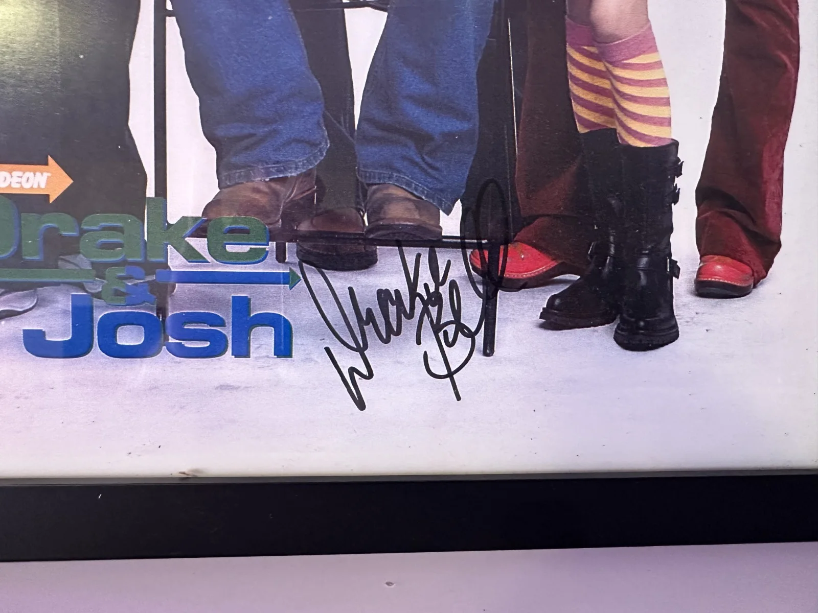 Nickelodeon: Drake And Josh Framed Autographed 11x17 Promo Pic (COPY), изображение 2