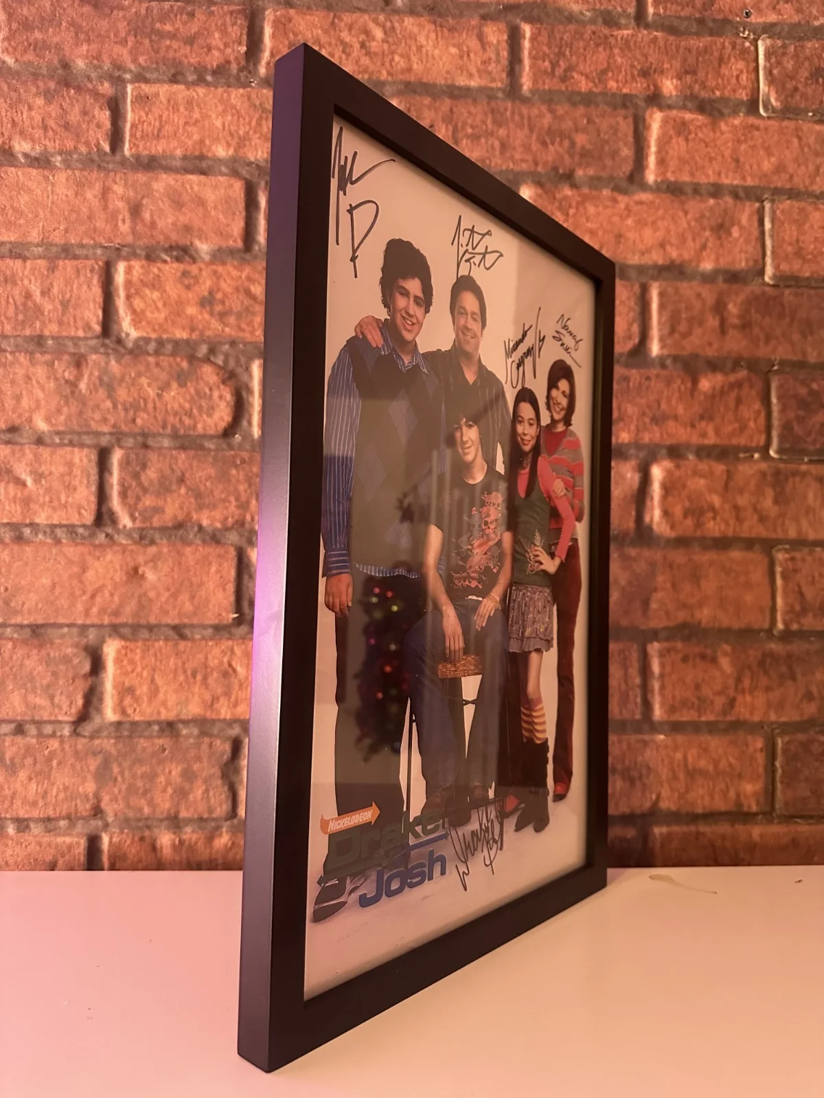 Nickelodeon: Drake And Josh Framed Autographed 11x17 Promo Pic (COPY), изображение 4