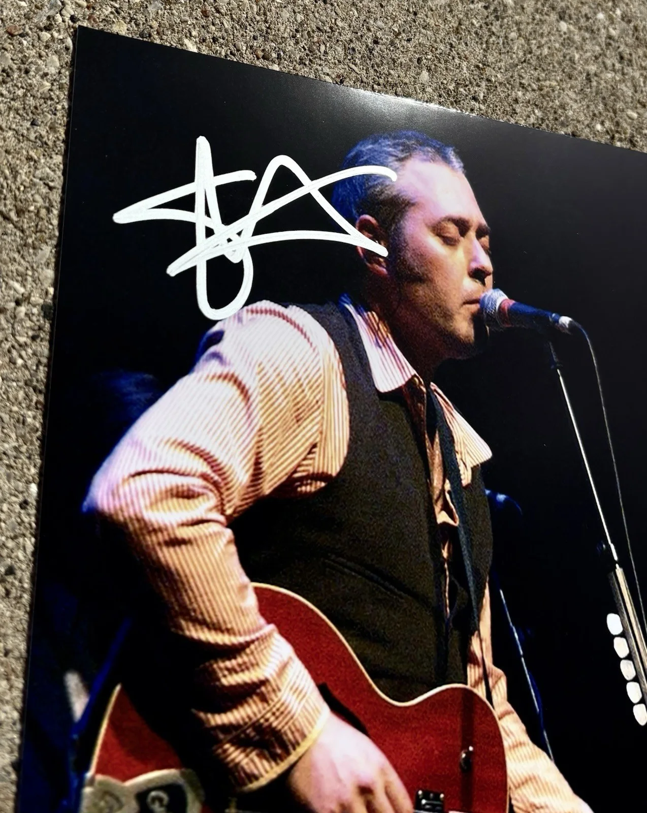 TINDERSTICKS Stuart Staples SIGNED 8x10 Photo JSA COA, image 3