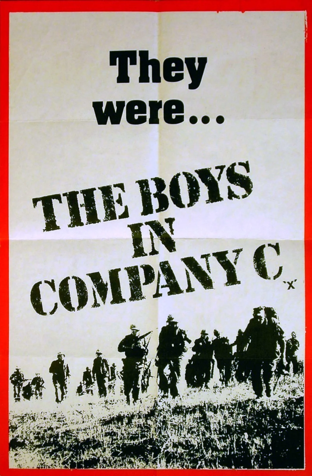 BOYS IN COMPANY C 1978 Andrew Stevens, Craig Wasson 4 UK 20x30 POSTERS, изображение 4