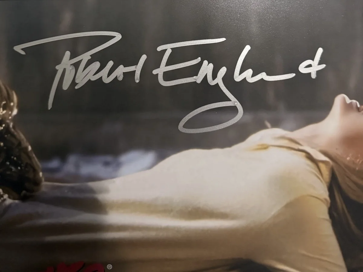Robert Englund, Patricia Arquette — PATRICIA ARQUETTE & ROBERT ENGLUND SIGNED 12x18 DREAM WARRIORS PHOTO BECKETT, image 3