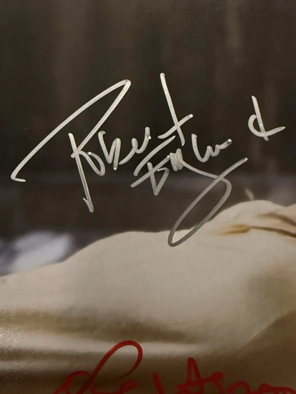 Robert Englund, Patricia Arquette — PATRICIA ARQUETTE & ROBERT ENGLUND SIGNED 12x18 PHOTO FREDDY KREUGER BECKETT, изображение 2