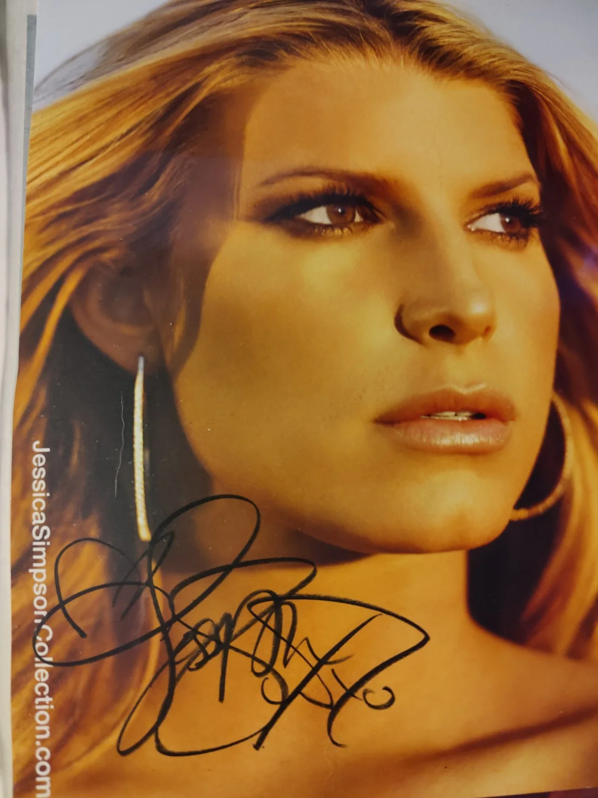Jessica Simpson Singer/Model/ Fashion Designer Autographed New 8x10 Photo W COA, изображение 2