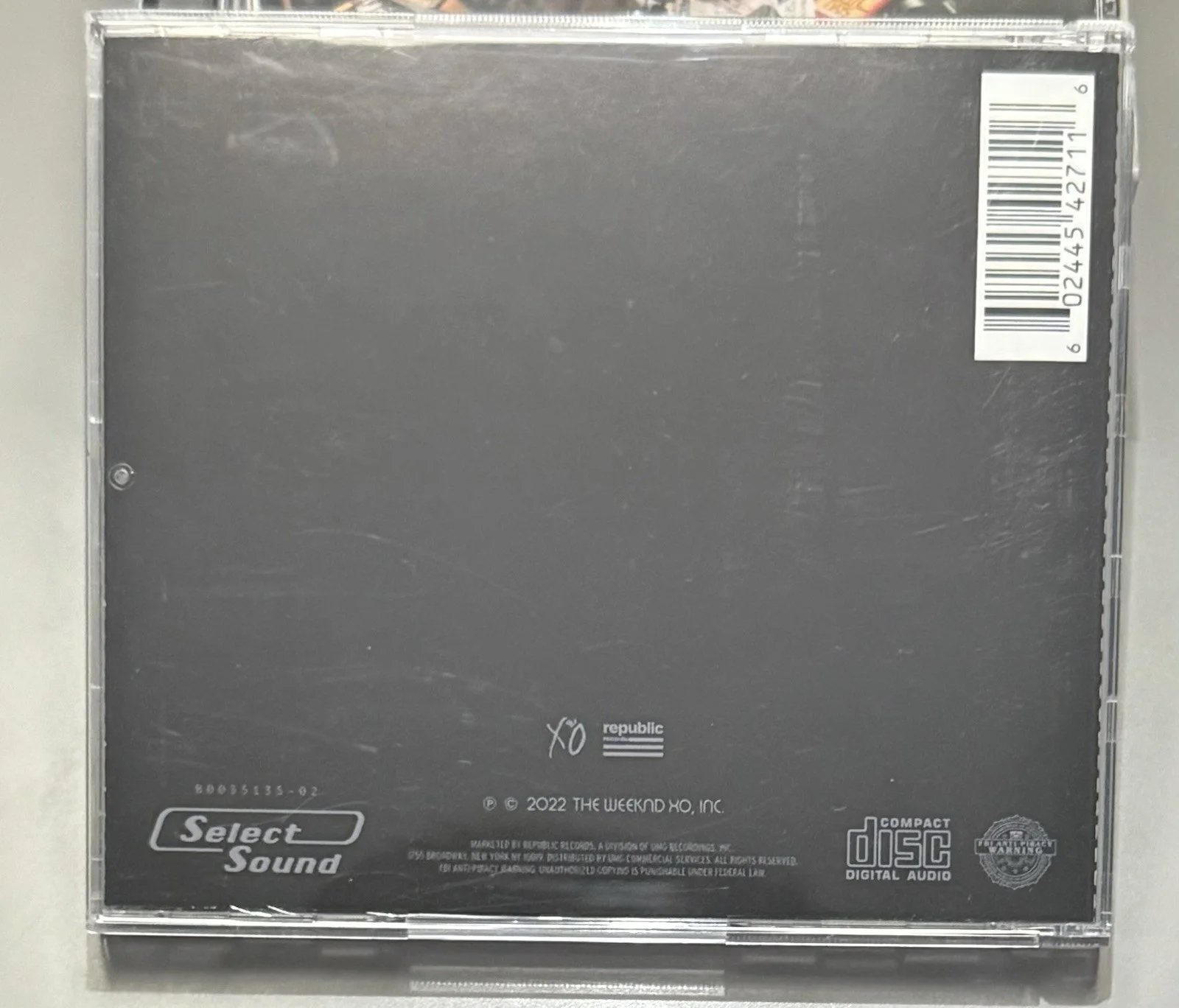 The Weeknd Signed CD Dawn FM Official Merch Autographed, image 2