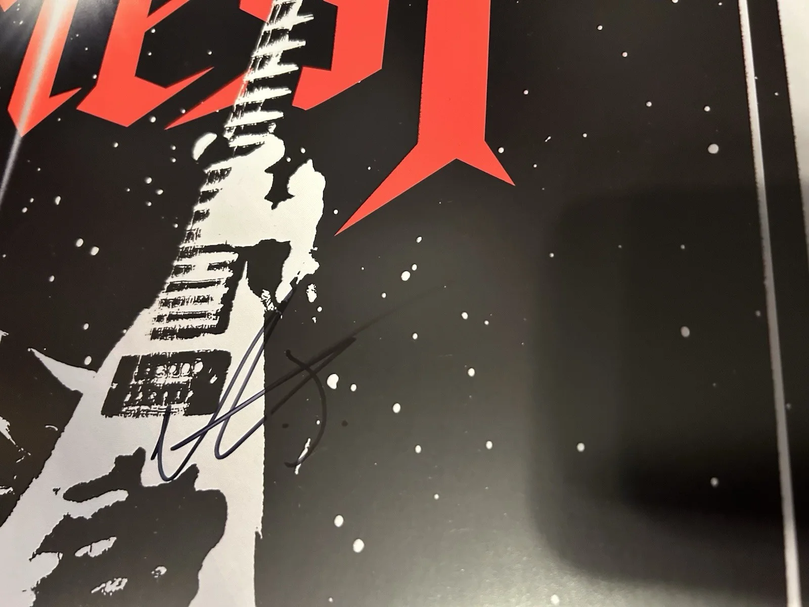 KK’S PRIEST SIGNED RETURN OF SINNER TOUR POSTER DOWNING OWENS NEWTON ELG JUDAS, изображение 4