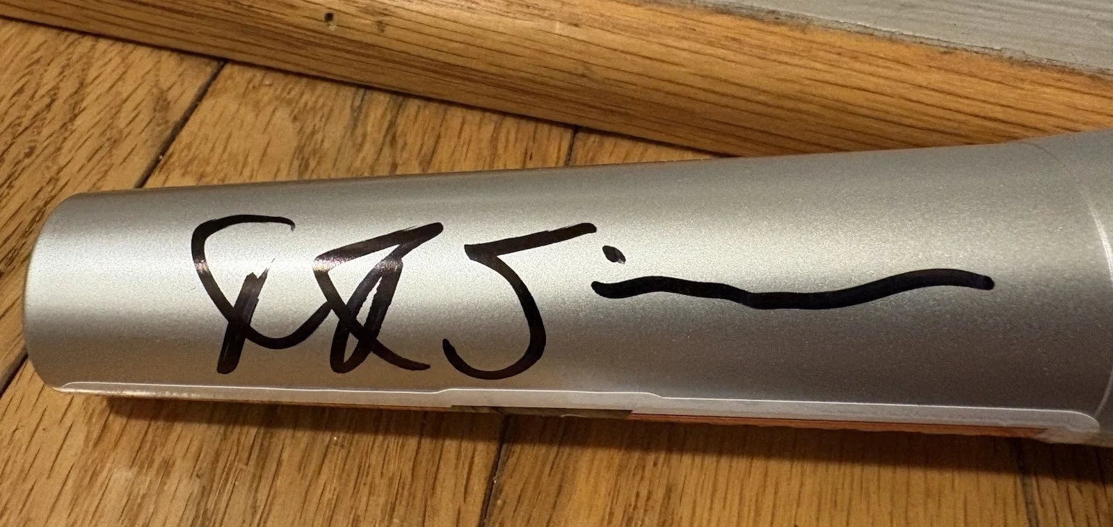 J.K. Simmons — SPIDERMAN JONAH JAMESON J.K. SIMMONS SIGNED DAILY BUGLE LOGO MICROPHONE JSA COA, image 2