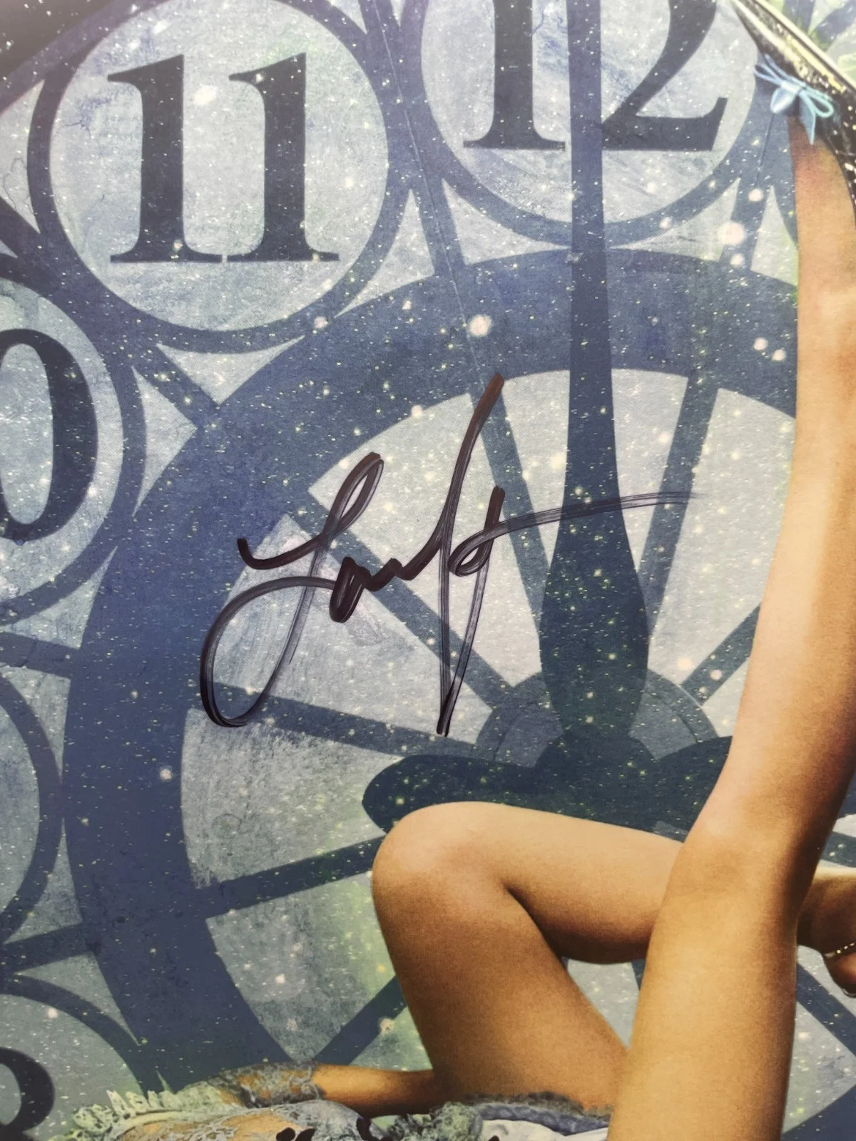 Laufey Signed Matter of Time Insert + Morning Ed. Vinyl Record Autograph JSA COA, изображение 4