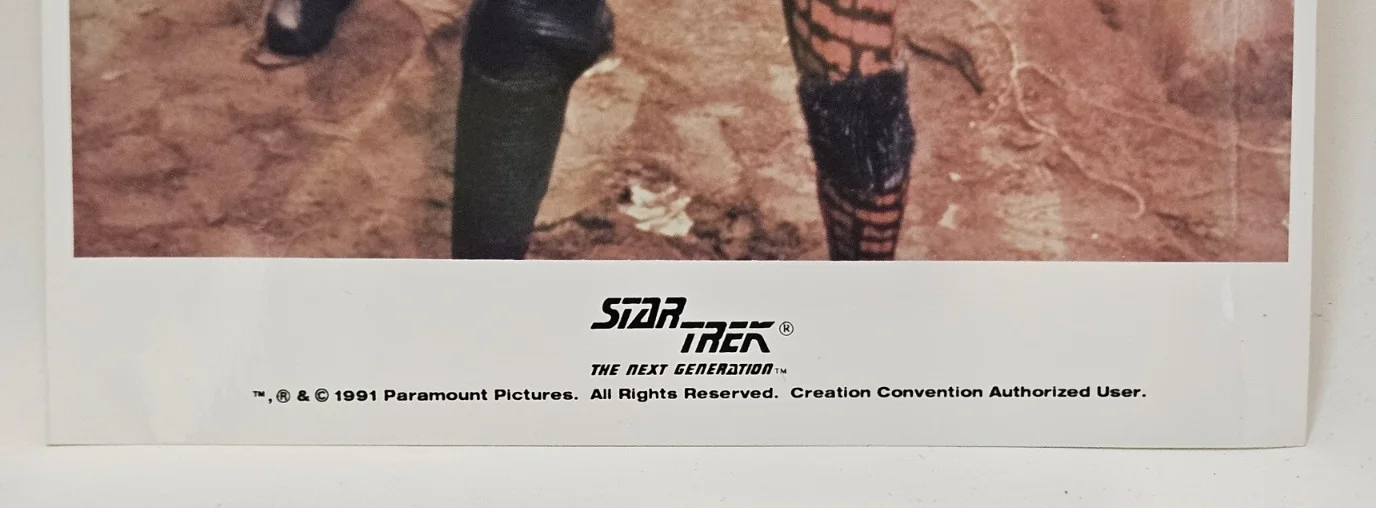 Suzie Plakson — Suzie Plakson K'Ehlehr Star Trek TNG Autograph 8x10 Creation Convention, image 3