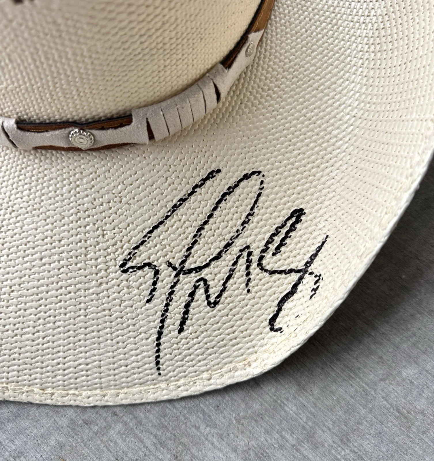 Scotty McCreery Signed Cowboy Hat Country Singer Nashville Music, изображение 2