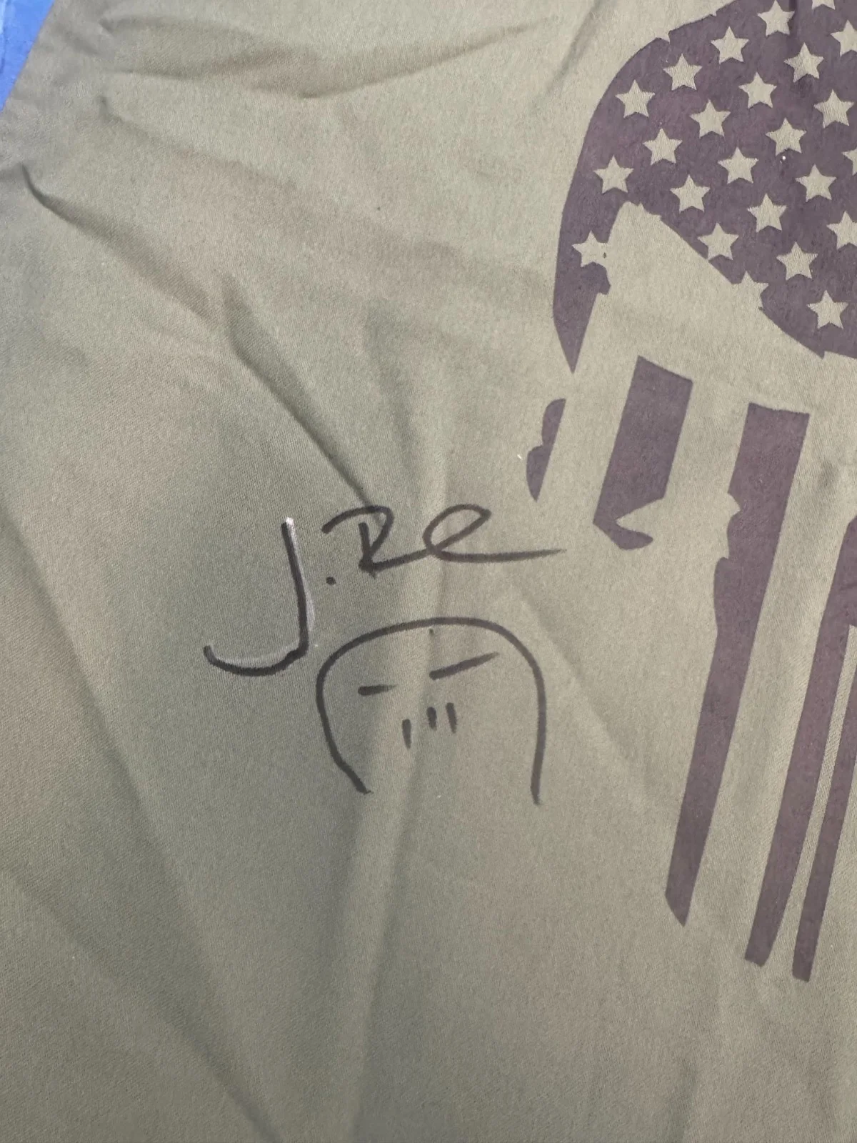 Jon Bernthal — THE PUNISHER Jon Bernthal "Frank Castle" Custom Laundry Military Bag Signed JSA, image 2