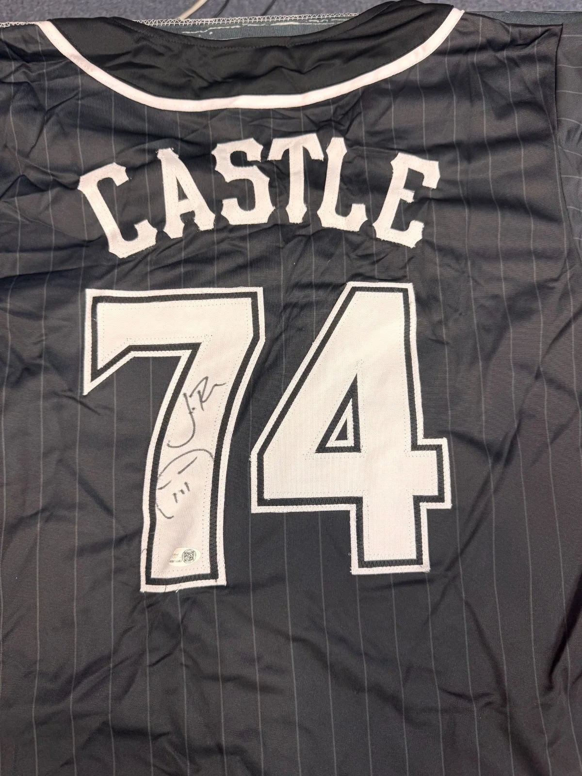 Jon Bernthal — "THE PUNISHER" Jon Bernthal "Frank Castle" Custom Jersey Signed JSA, image 2