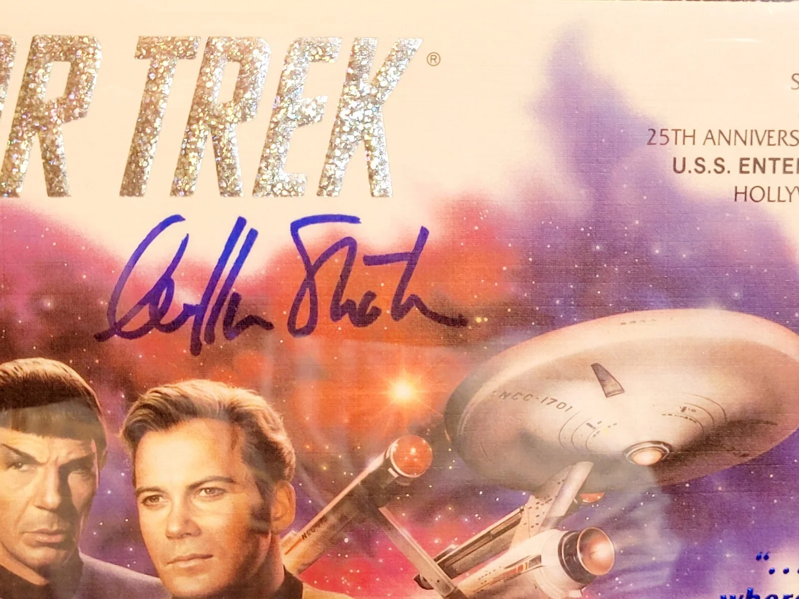 William Shatner — Star Trek William Shatner Signed Autographed First Day Cover Cachet With COA, image 2